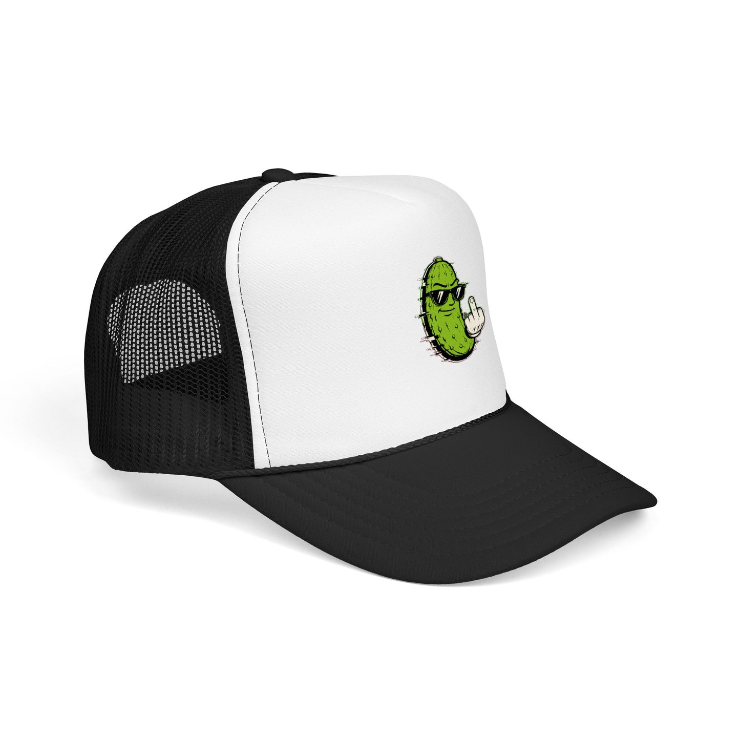 Gherkin's Mother Trucker Hat - Middle Finger