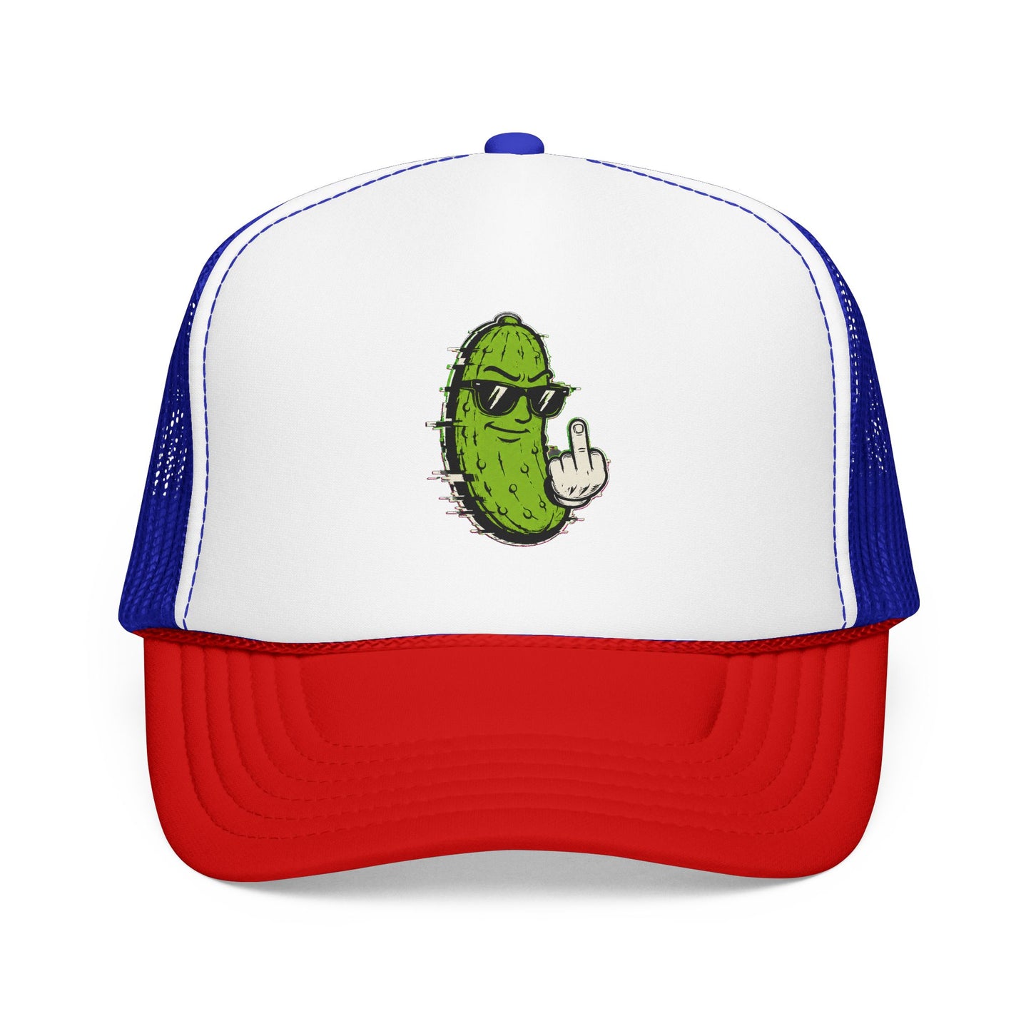 Gherkin's Mother Trucker Hat - Middle Finger