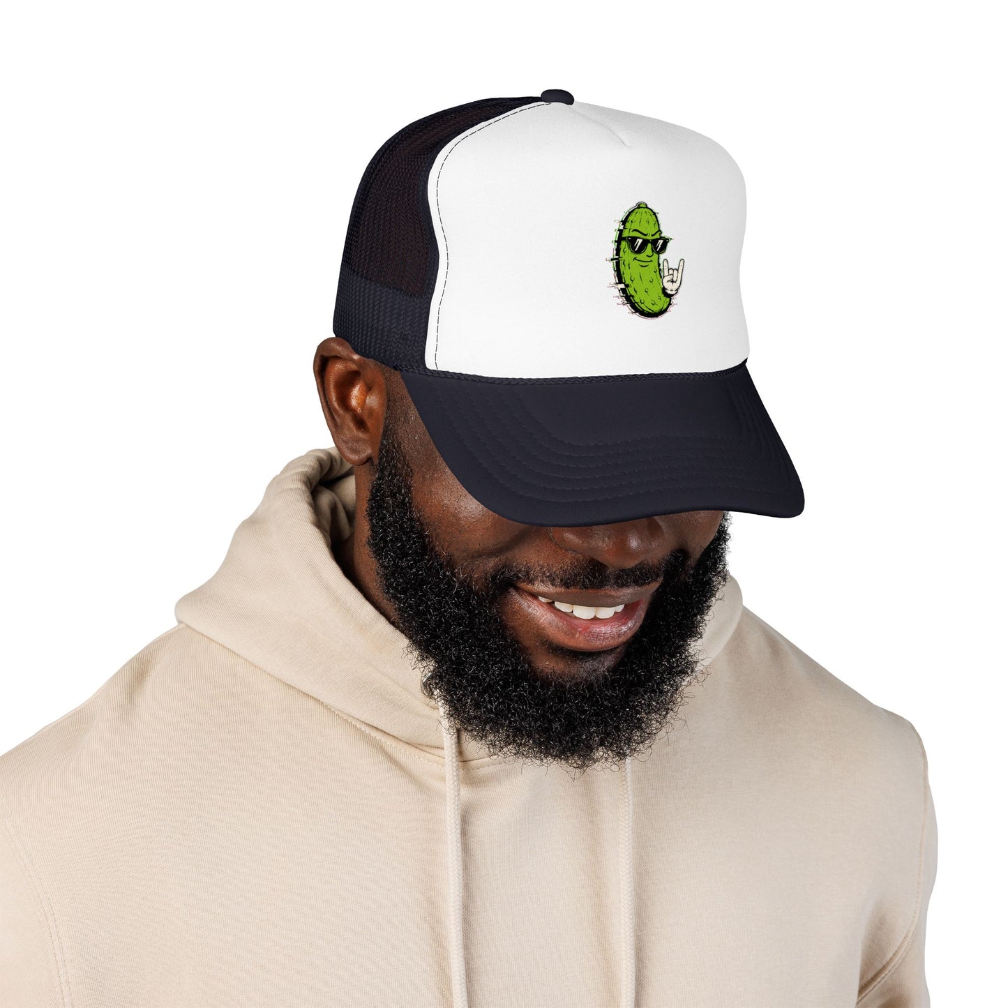 Gherkin's Mother Trucker Hat - Devil Horns