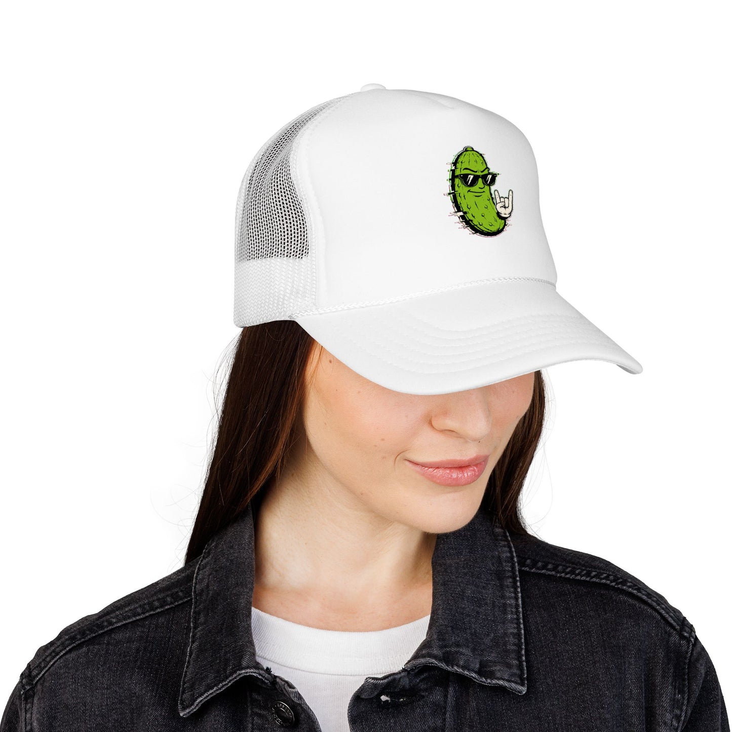 Gherkin's Mother Trucker Hat - Devil Horns
