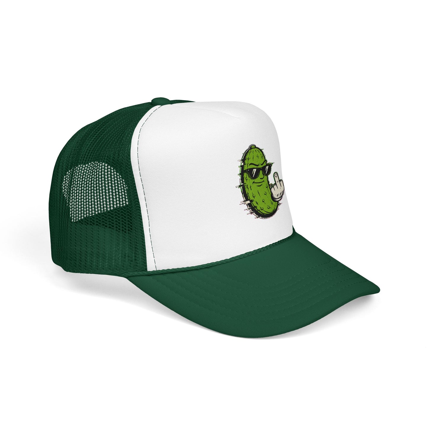 Gherkin's Mother Trucker Hat - Middle Finger