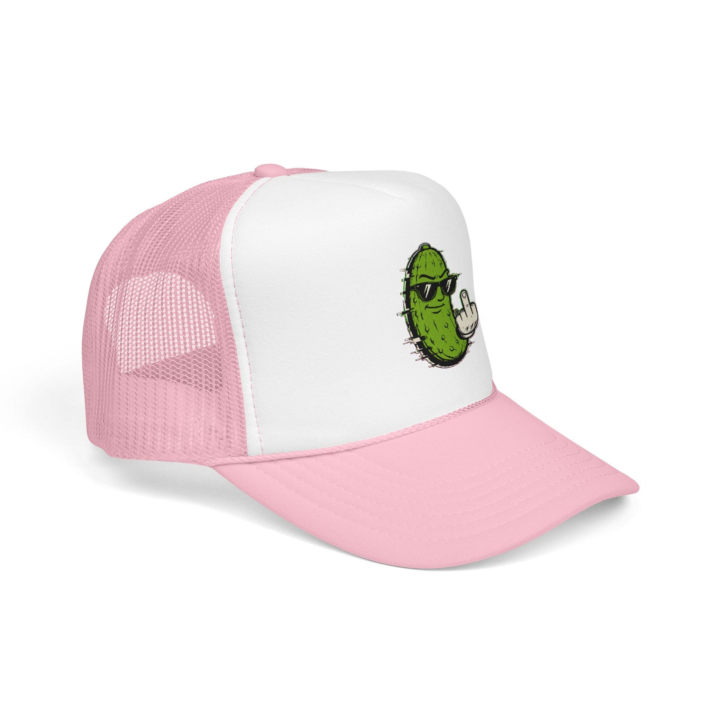 Gherkin's Mother Trucker Hat - Middle Finger