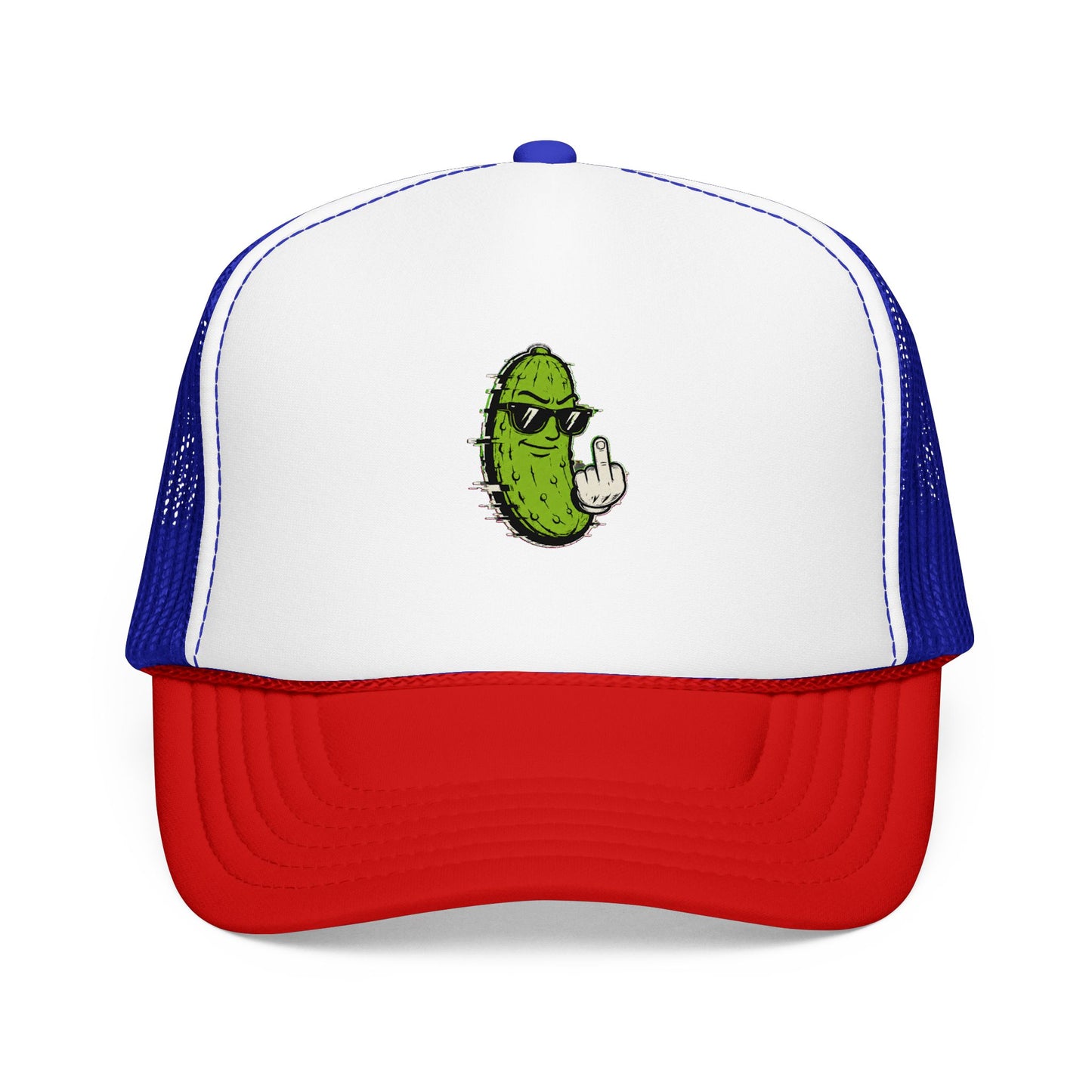 Gherkin's Mother Trucker Hat - Middle Finger