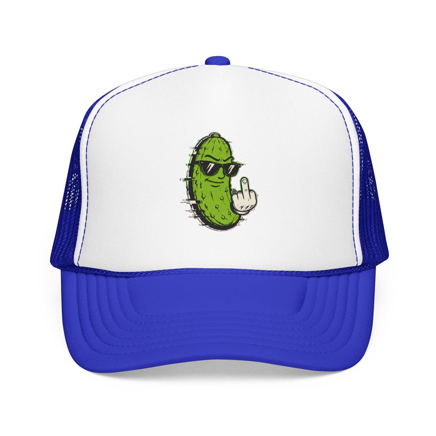 Gherkin's Mother Trucker Hat - Middle Finger