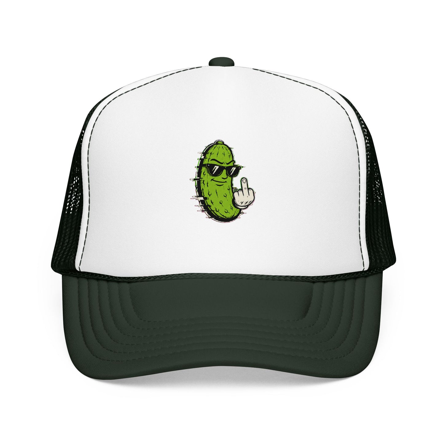 Gherkin's Mother Trucker Hat - Middle Finger
