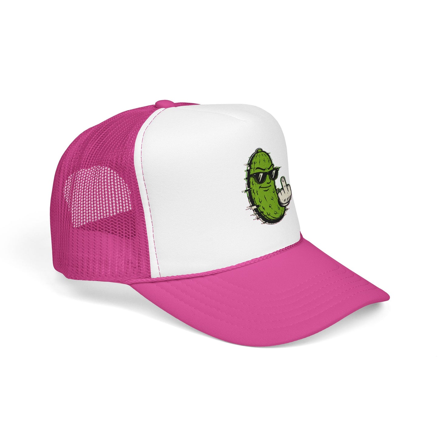 Gherkin's Mother Trucker Hat - Middle Finger