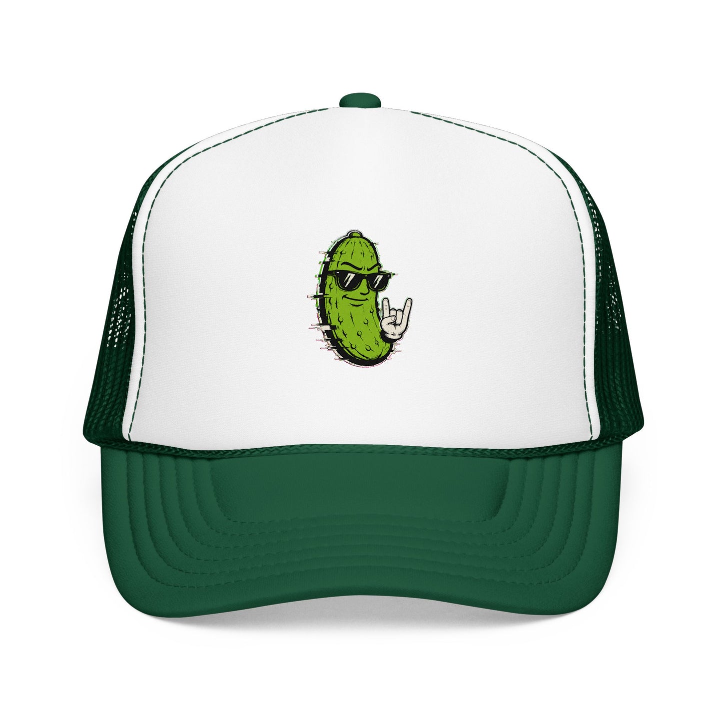 Gherkin's Mother Trucker Hat - Devil Horns