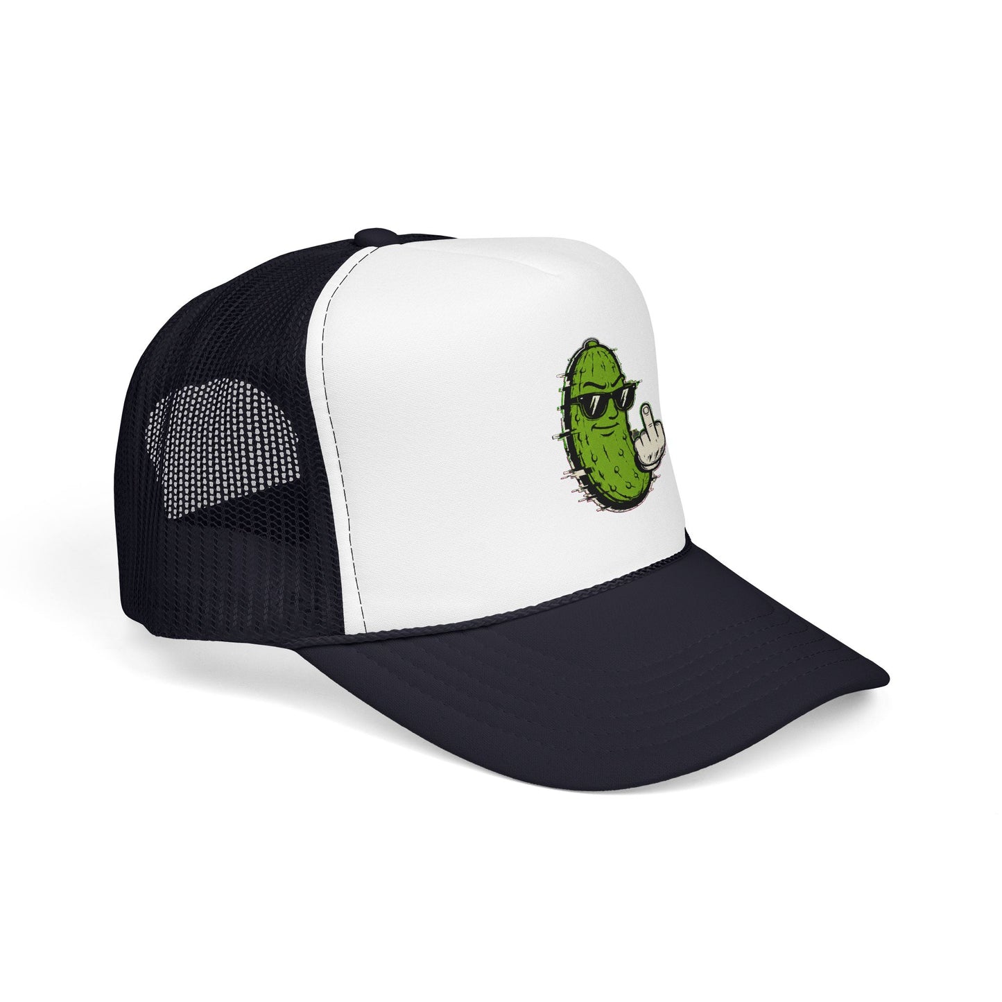 Gherkin's Mother Trucker Hat - Middle Finger