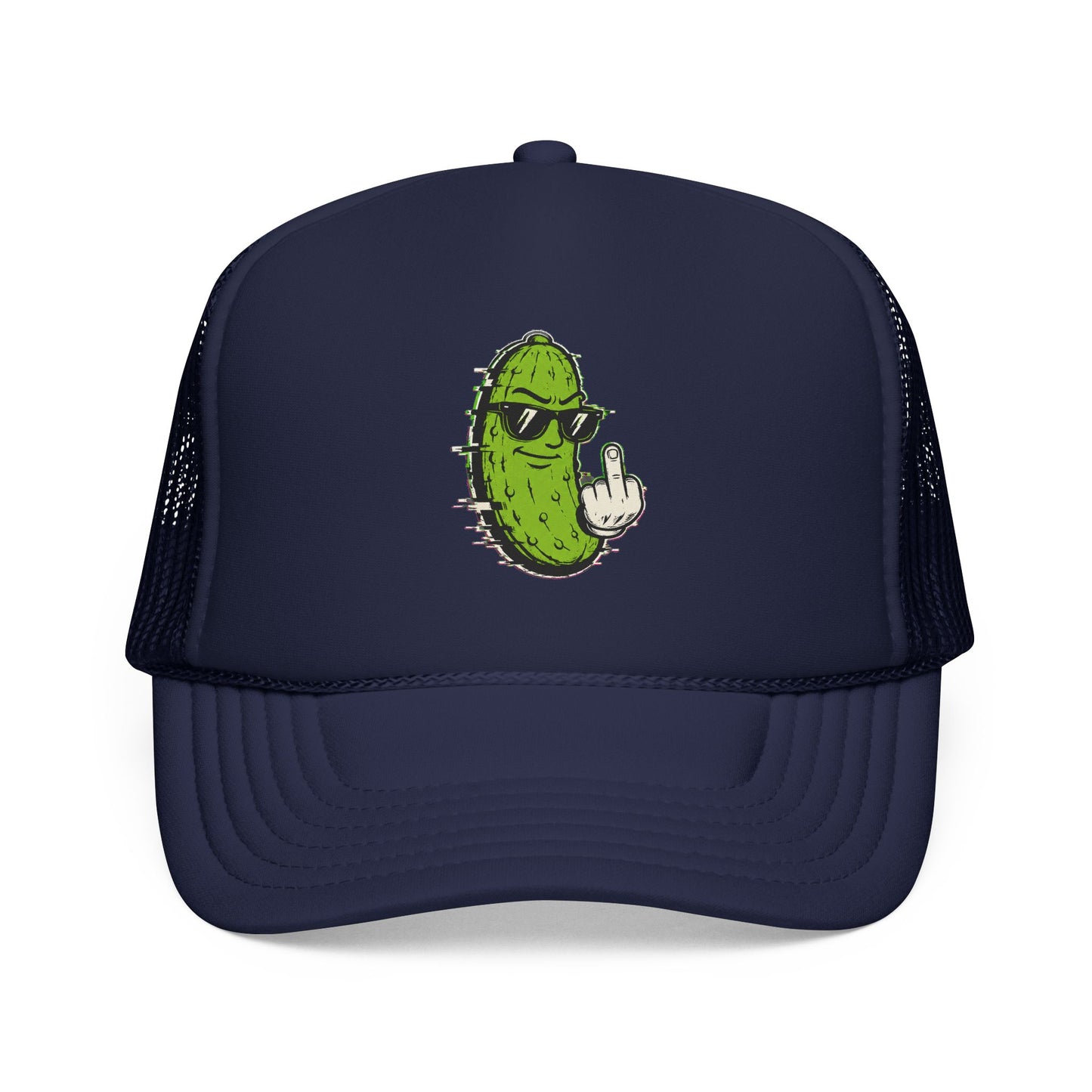 Gherkin's Mother Trucker Hat - Middle Finger