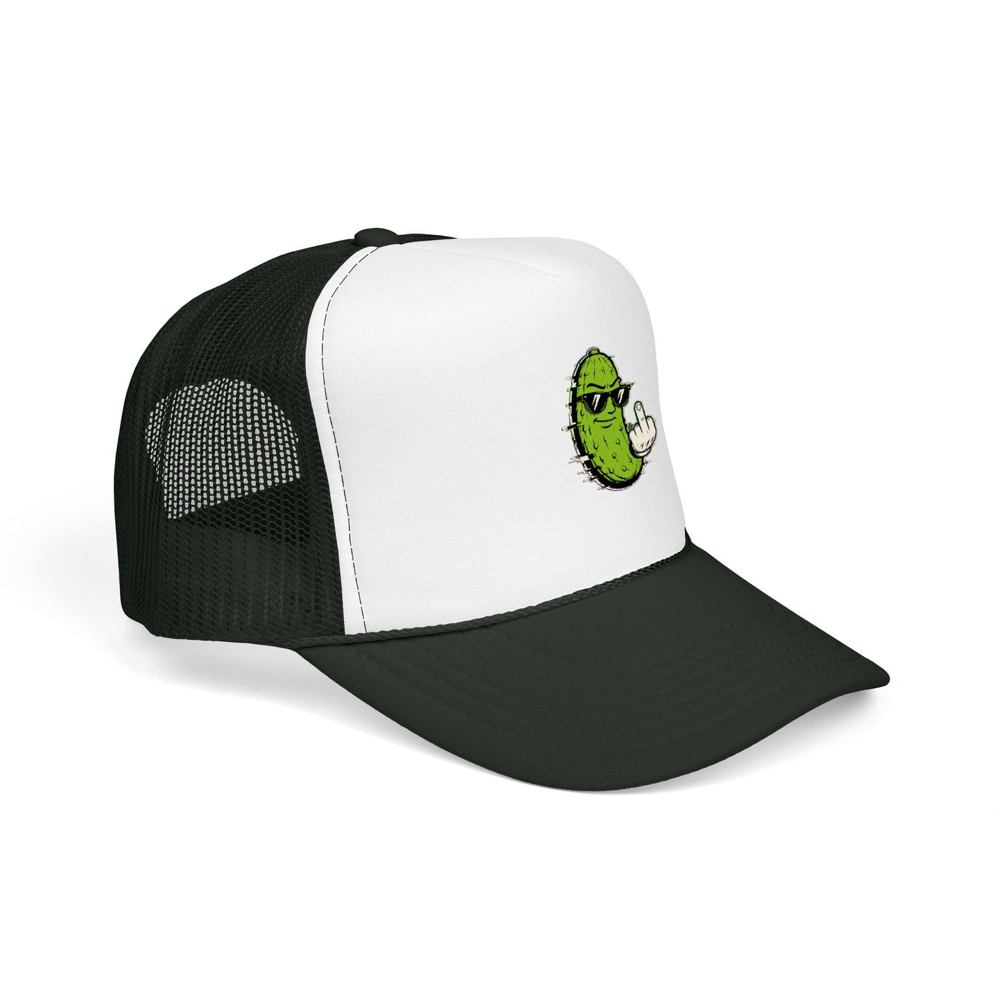 Gherkin's Mother Trucker Hat - Middle Finger