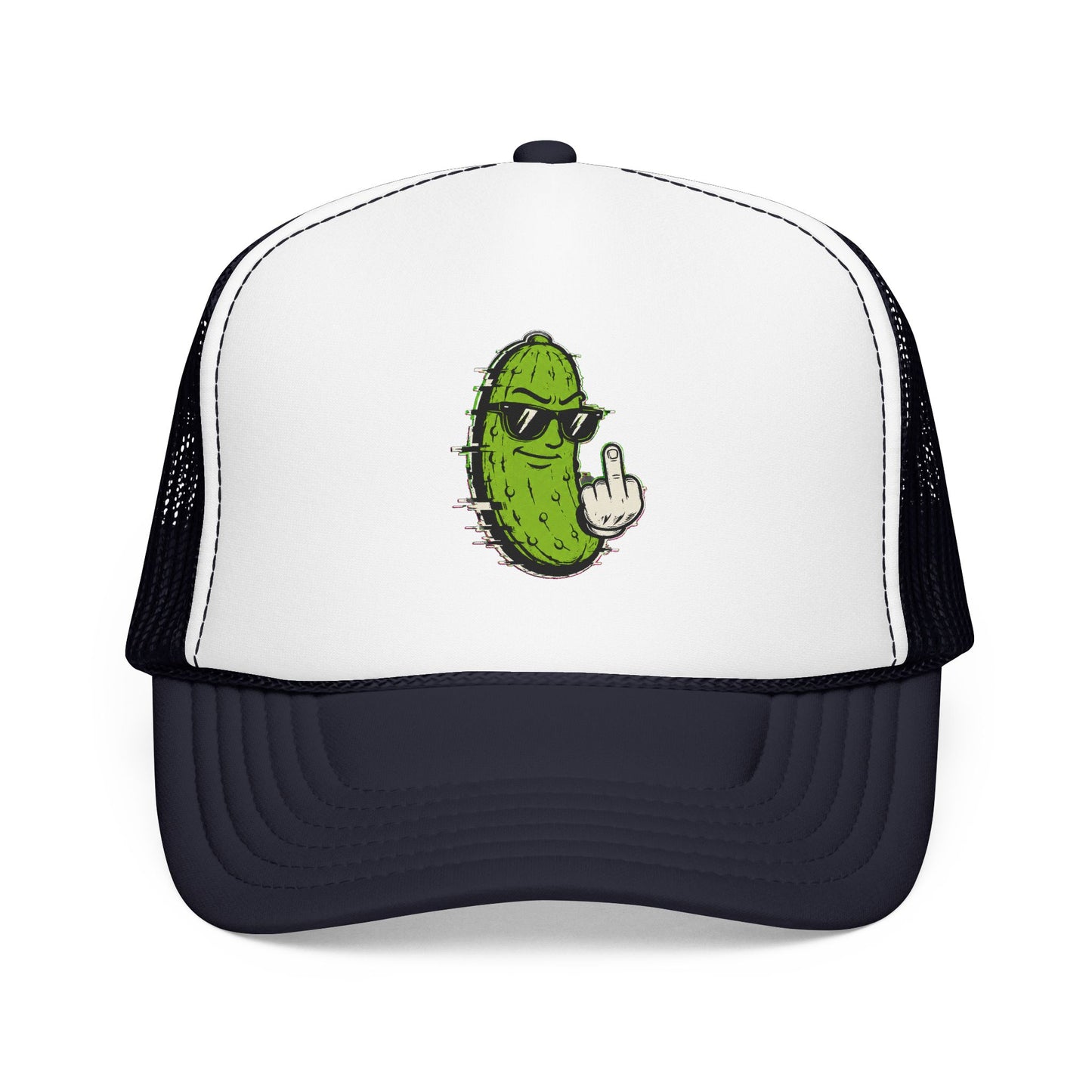 Gherkin's Mother Trucker Hat - Middle Finger
