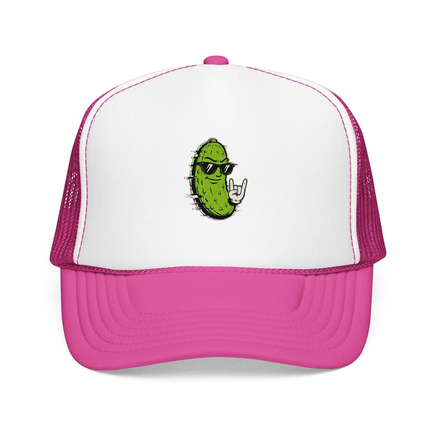 Gherkin's Mother Trucker Hat - Devil Horns