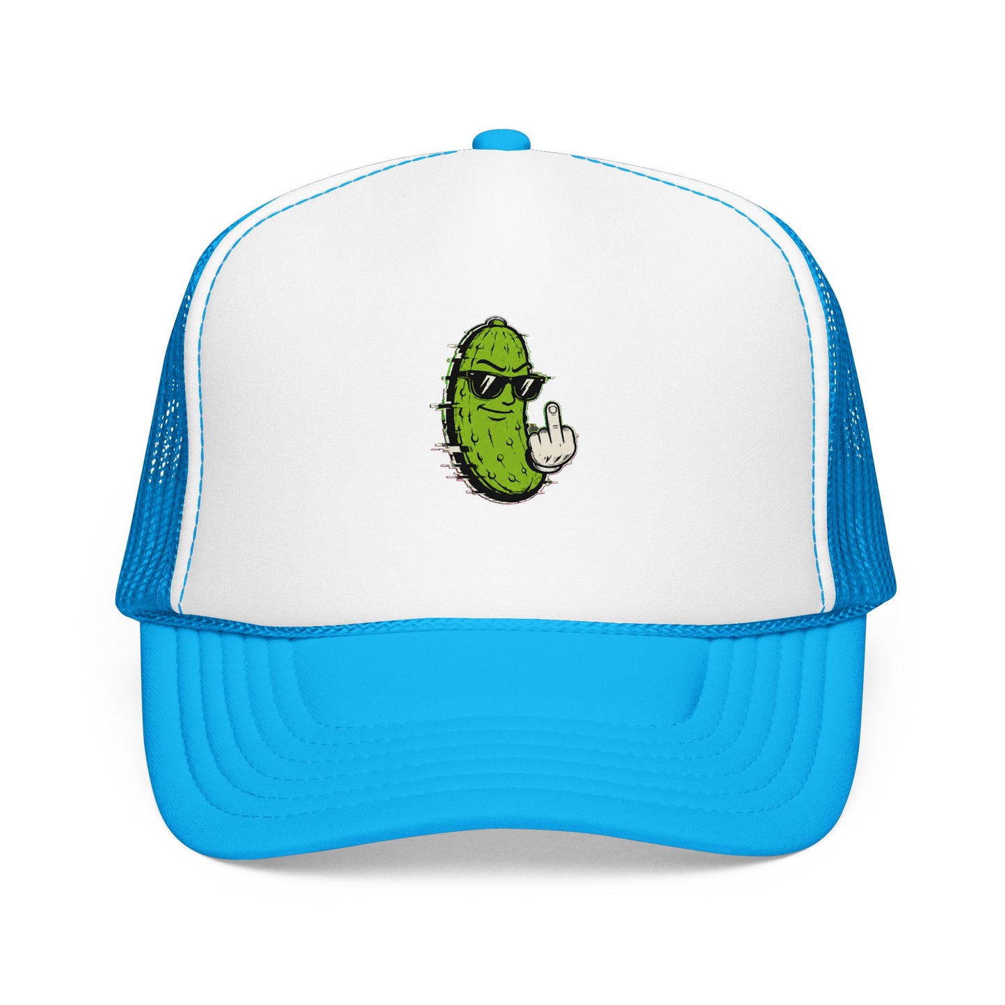 Gherkin's Mother Trucker Hat - Middle Finger