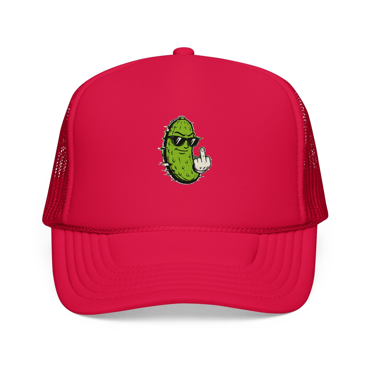 Gherkin's Mother Trucker Hat - Middle Finger