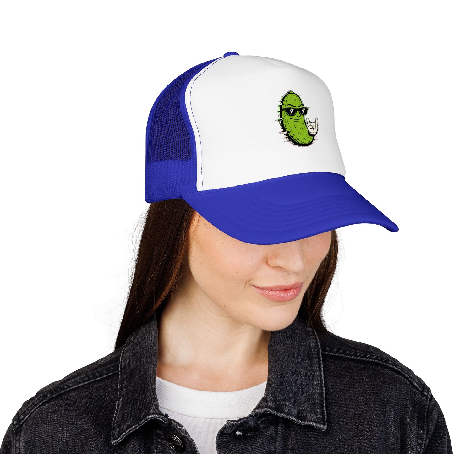 Gherkin's Mother Trucker Hat - Devil Horns