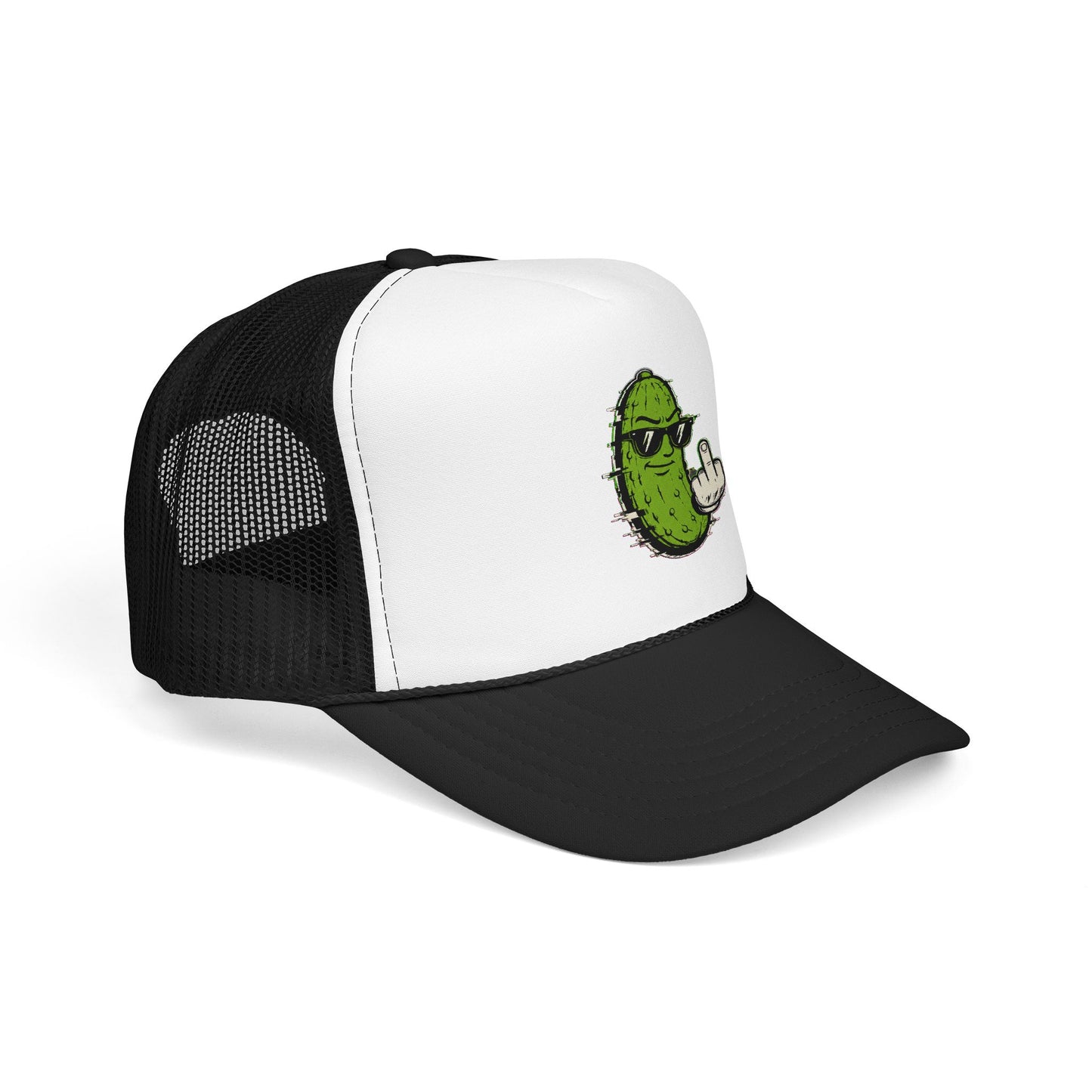 Gherkin's Mother Trucker Hat - Middle Finger