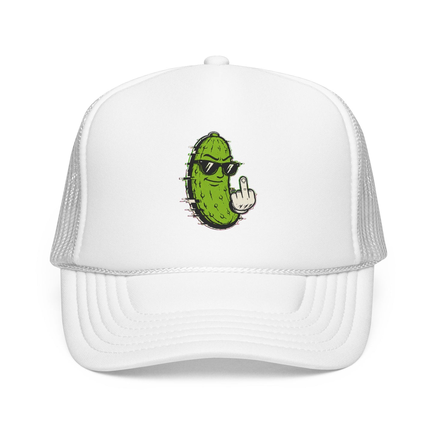 Gherkin's Mother Trucker Hat - Middle Finger