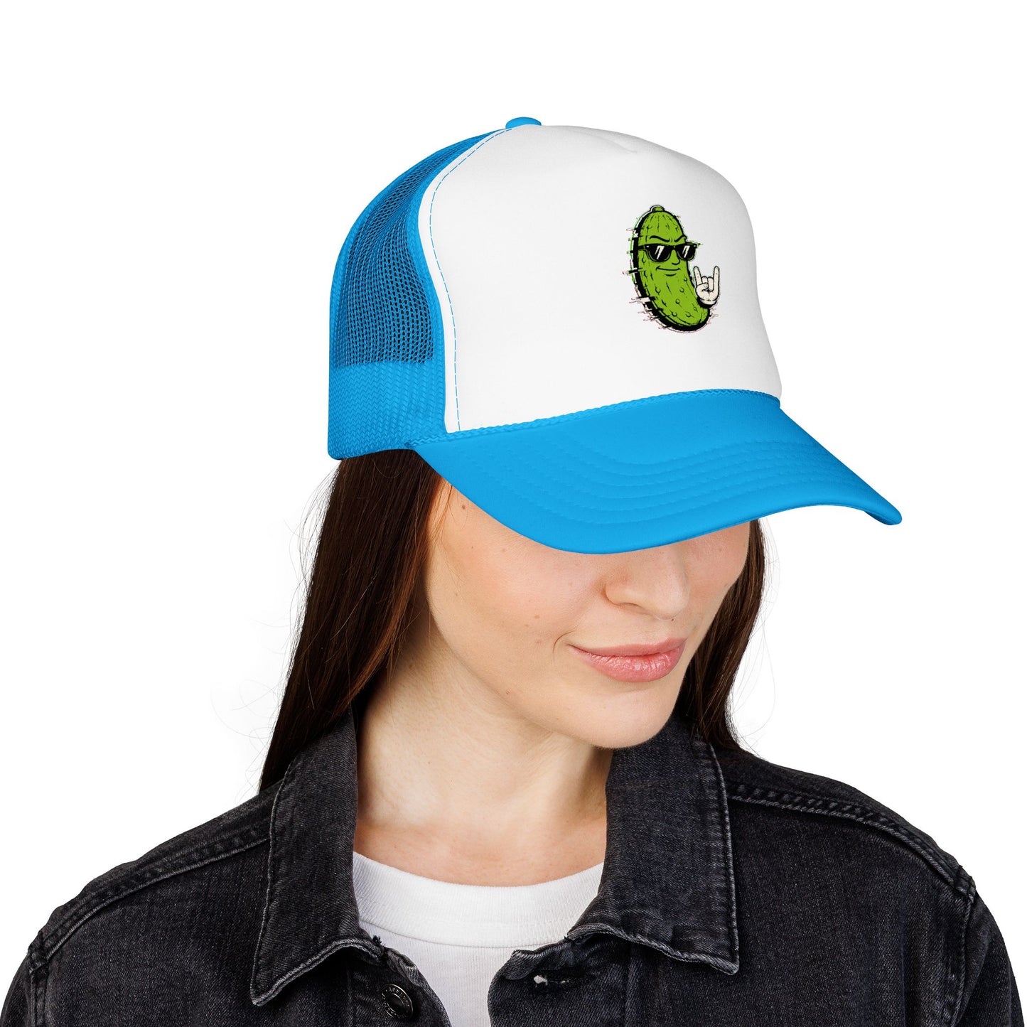 Gherkin's Mother Trucker Hat - Devil Horns