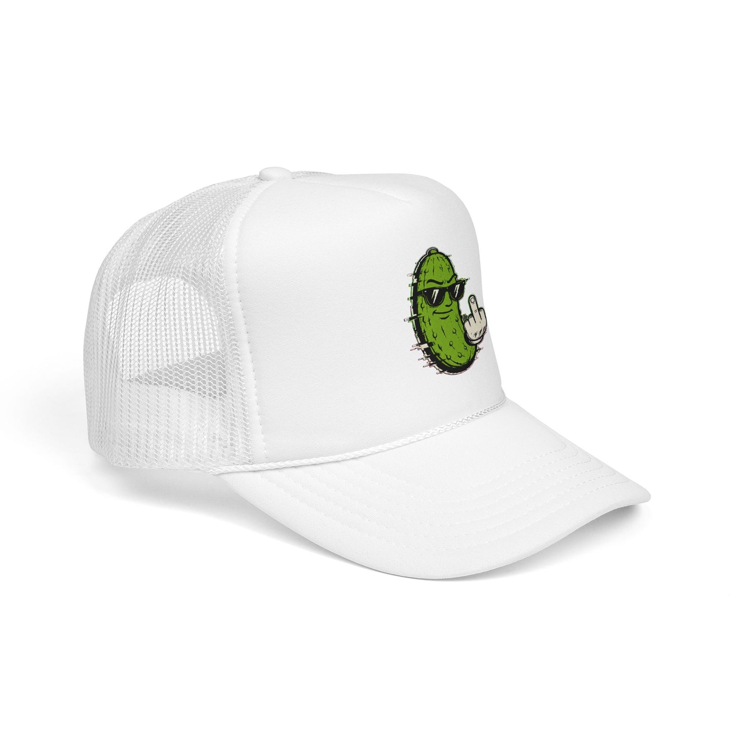 Gherkin's Mother Trucker Hat - Middle Finger