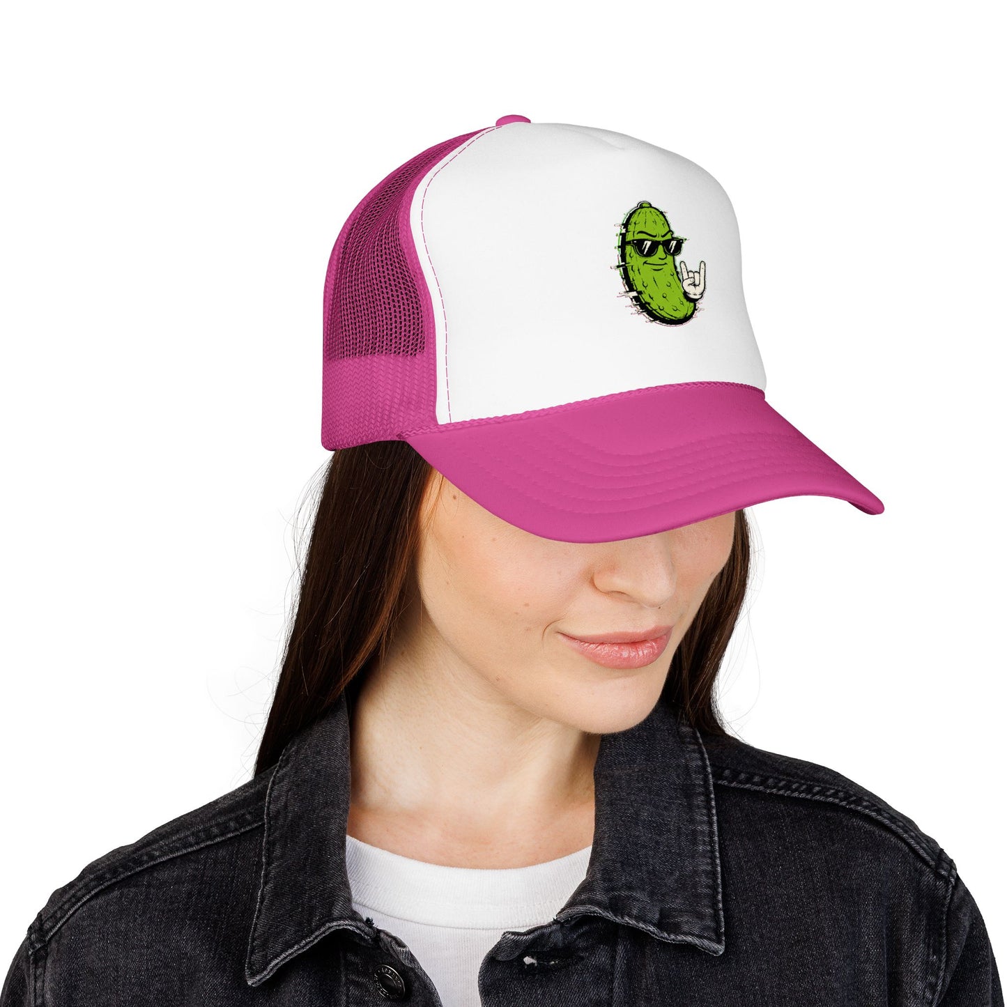 Gherkin's Mother Trucker Hat - Devil Horns
