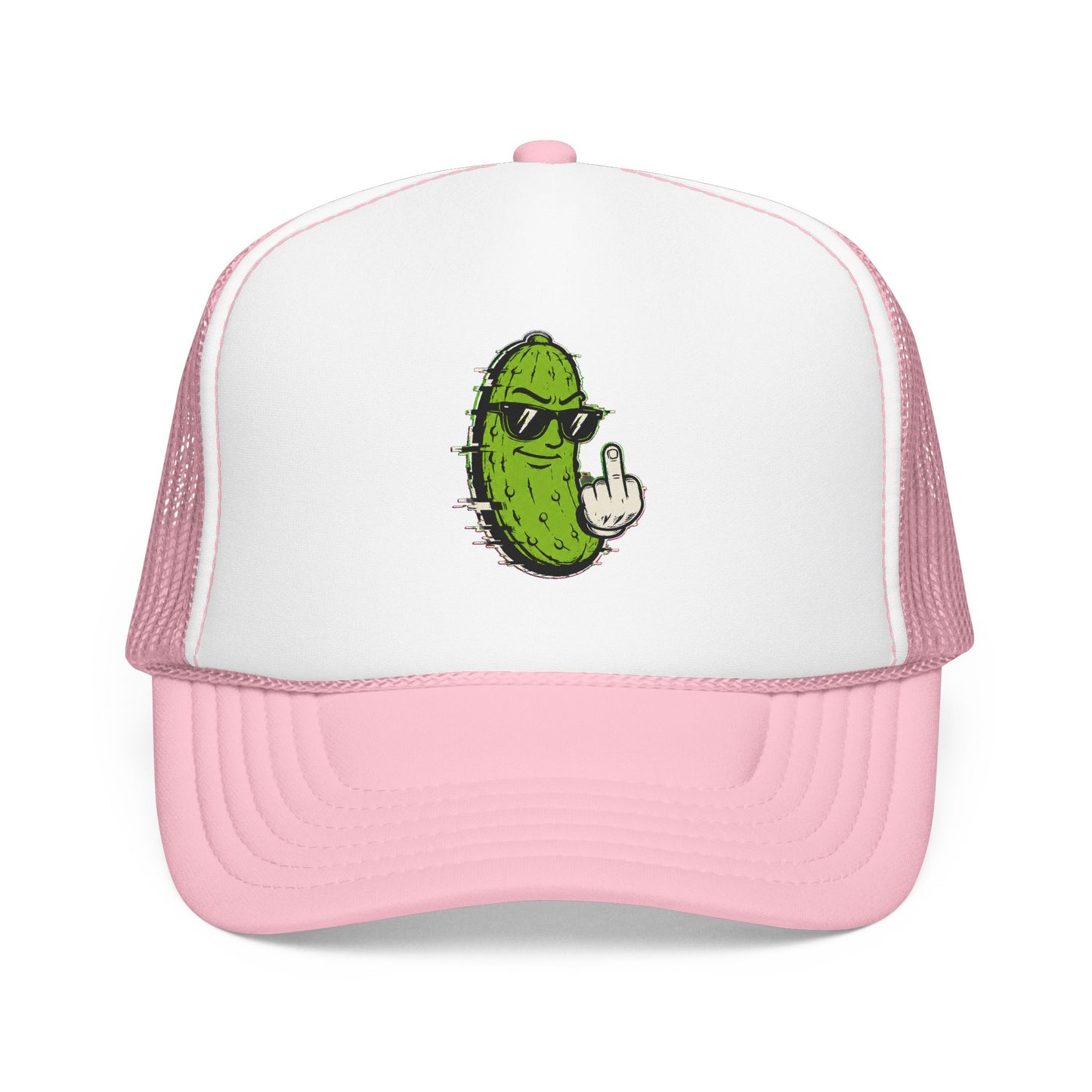 Gherkin's Mother Trucker Hat - Middle Finger