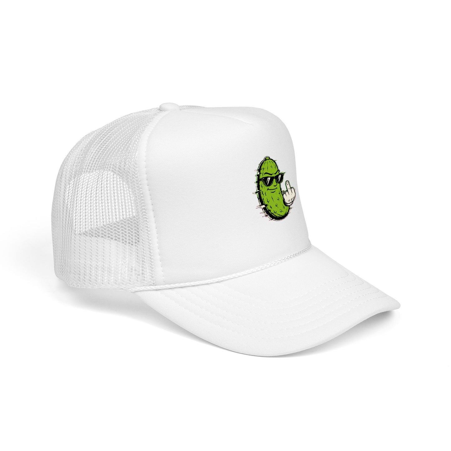 Gherkin's Mother Trucker Hat - Middle Finger