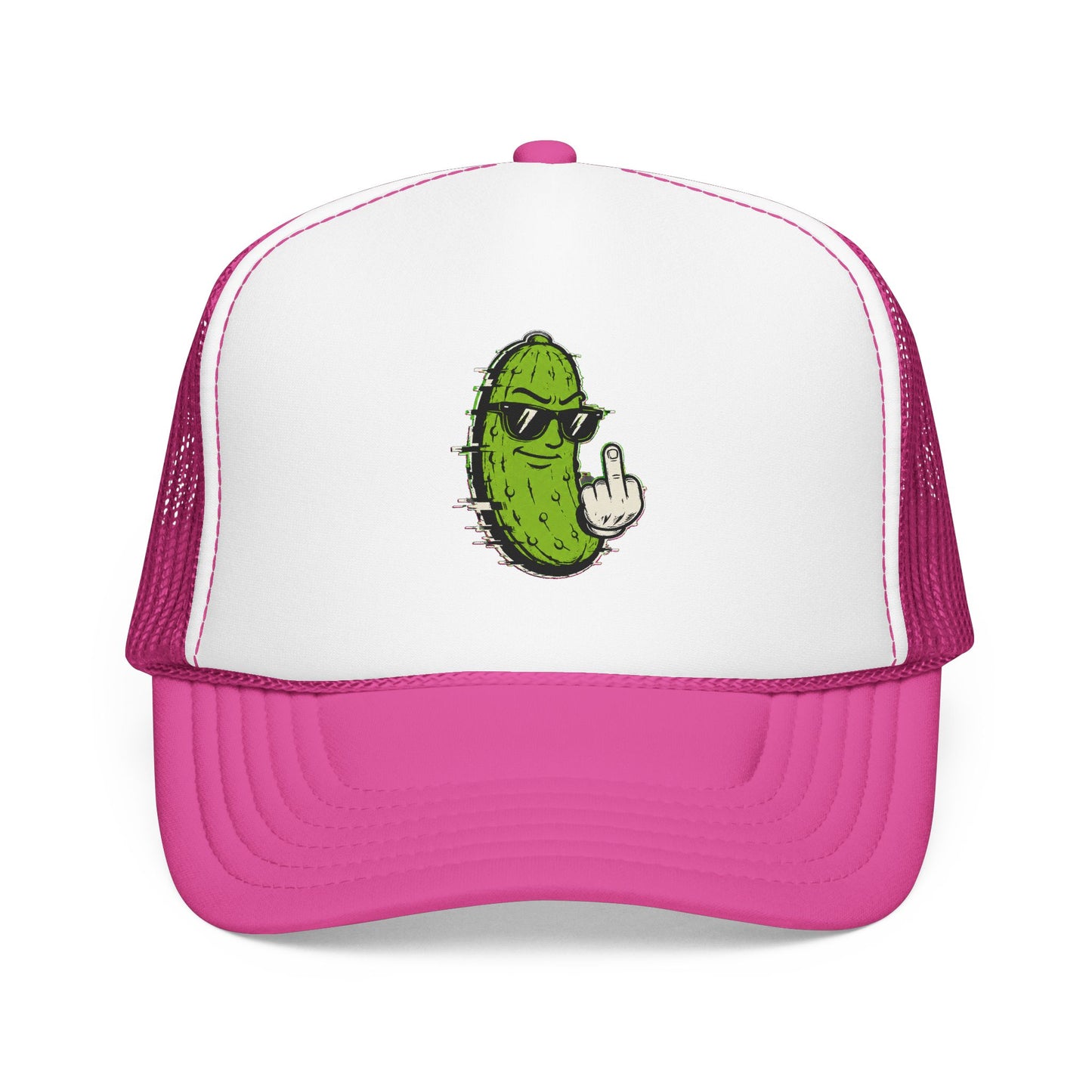 Gherkin's Mother Trucker Hat - Middle Finger