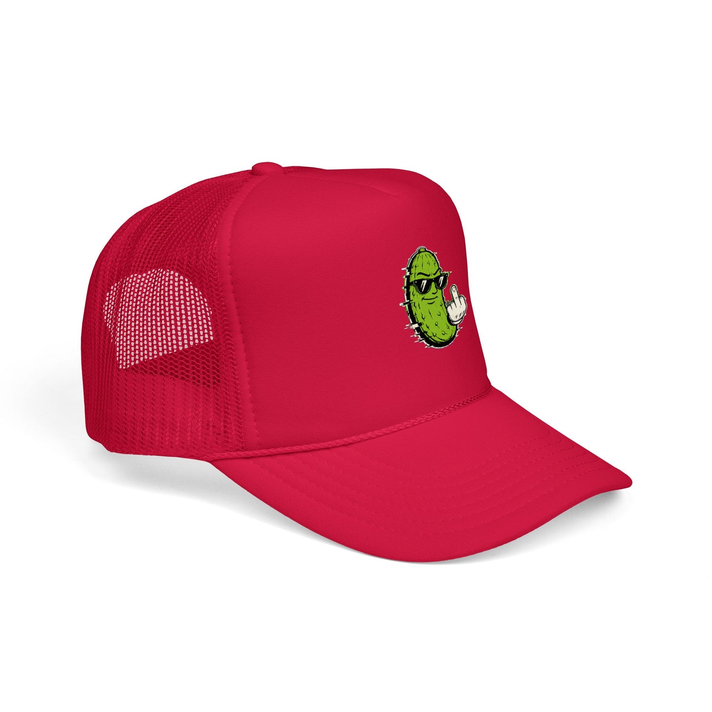 Gherkin's Mother Trucker Hat - Middle Finger
