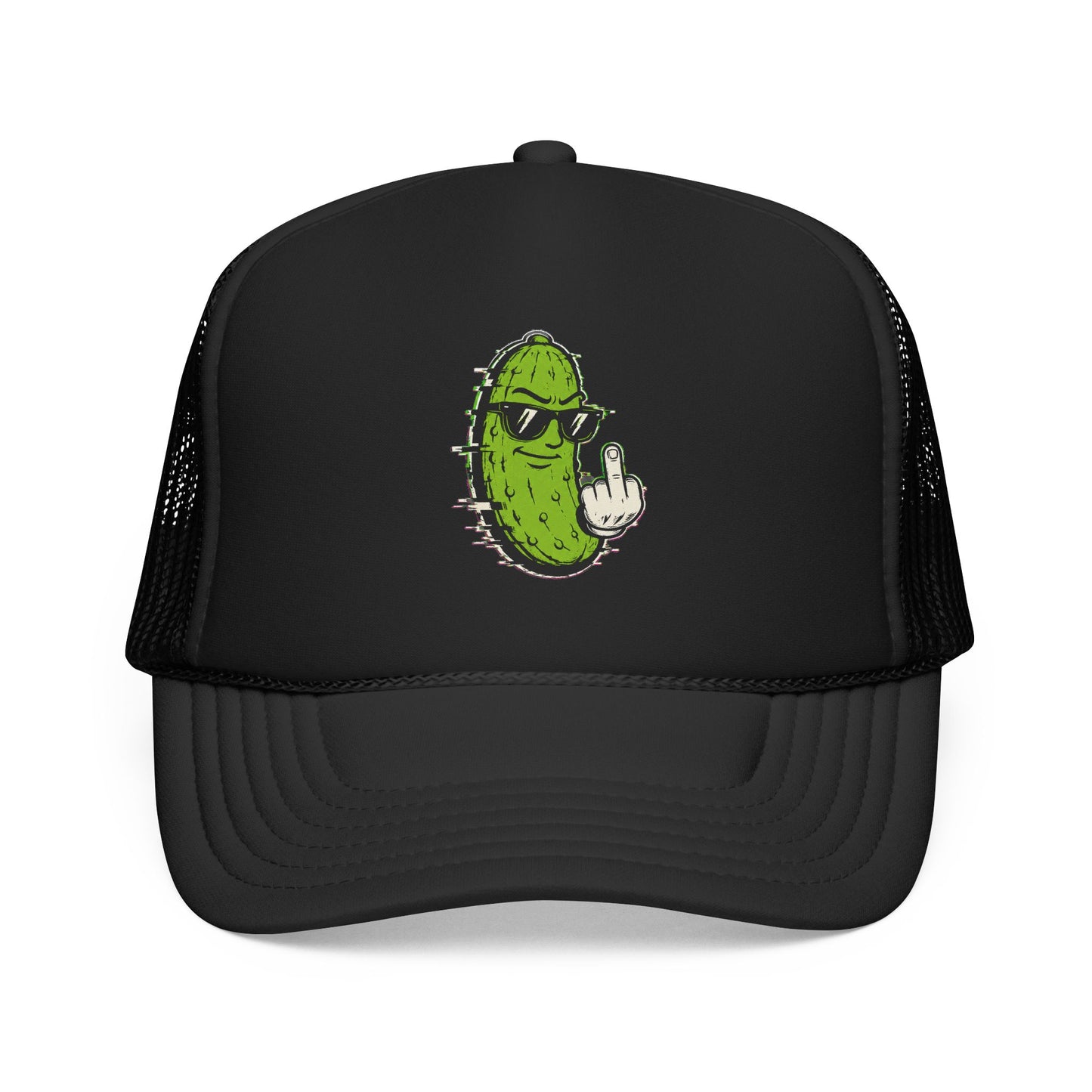 Gherkin's Mother Trucker Hat - Middle Finger
