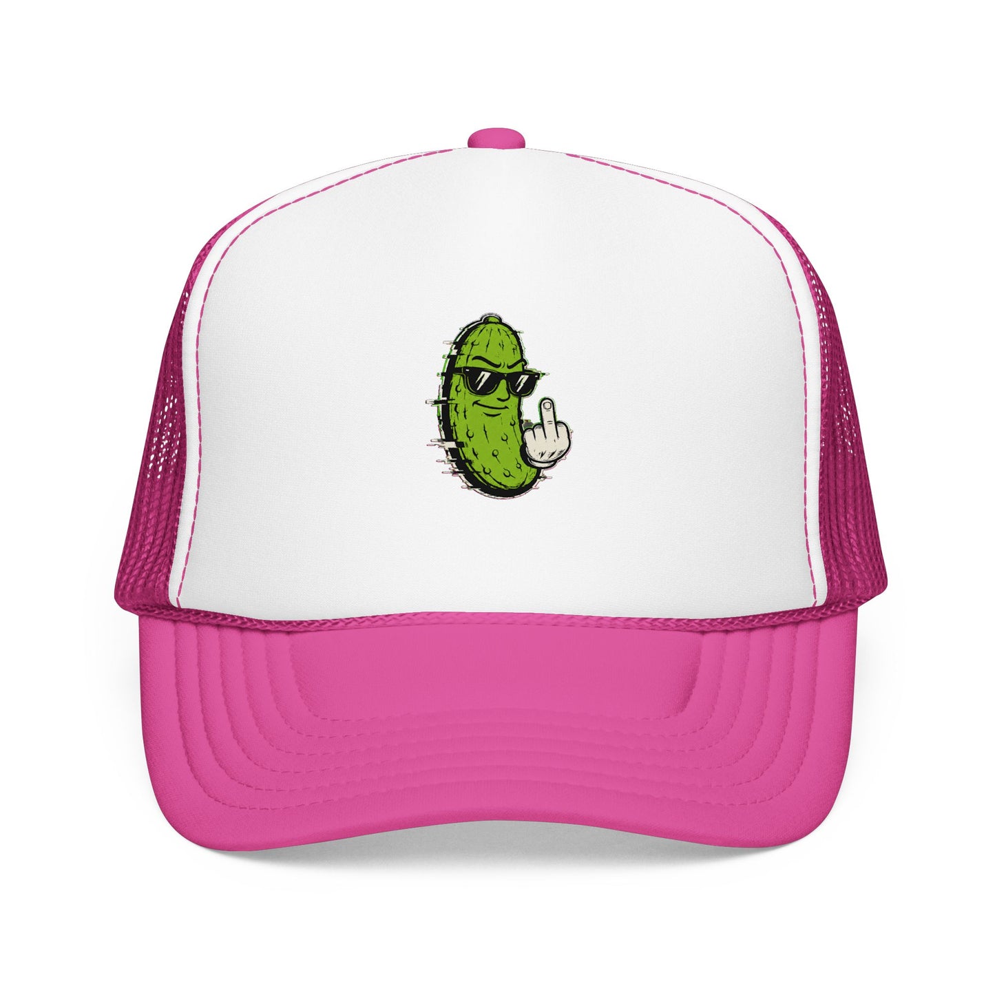 Gherkin's Mother Trucker Hat - Middle Finger