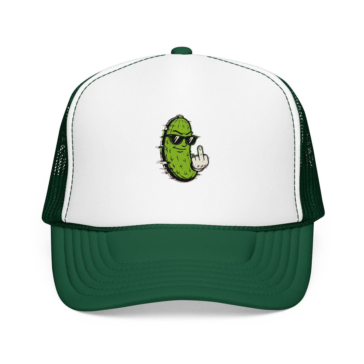 Gherkin's Mother Trucker Hat - Middle Finger