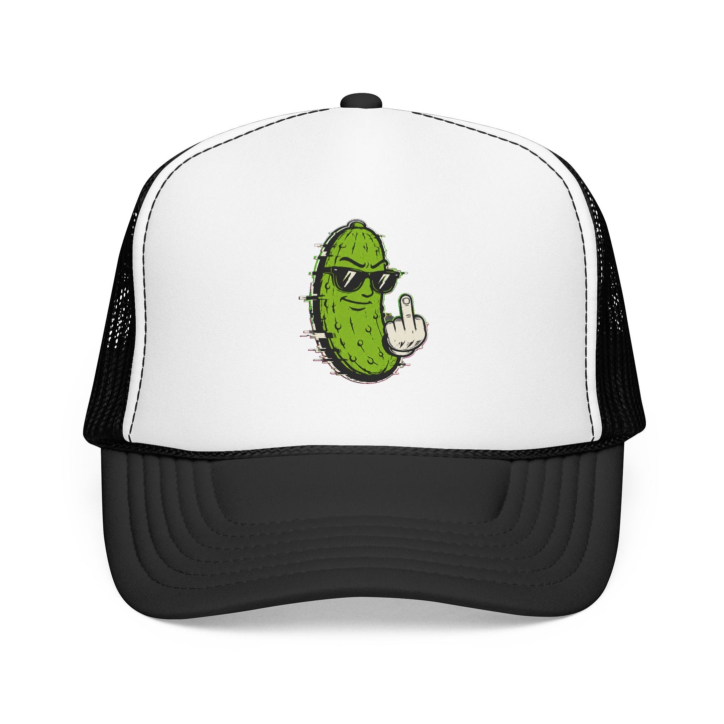 Gherkin's Mother Trucker Hat - Middle Finger