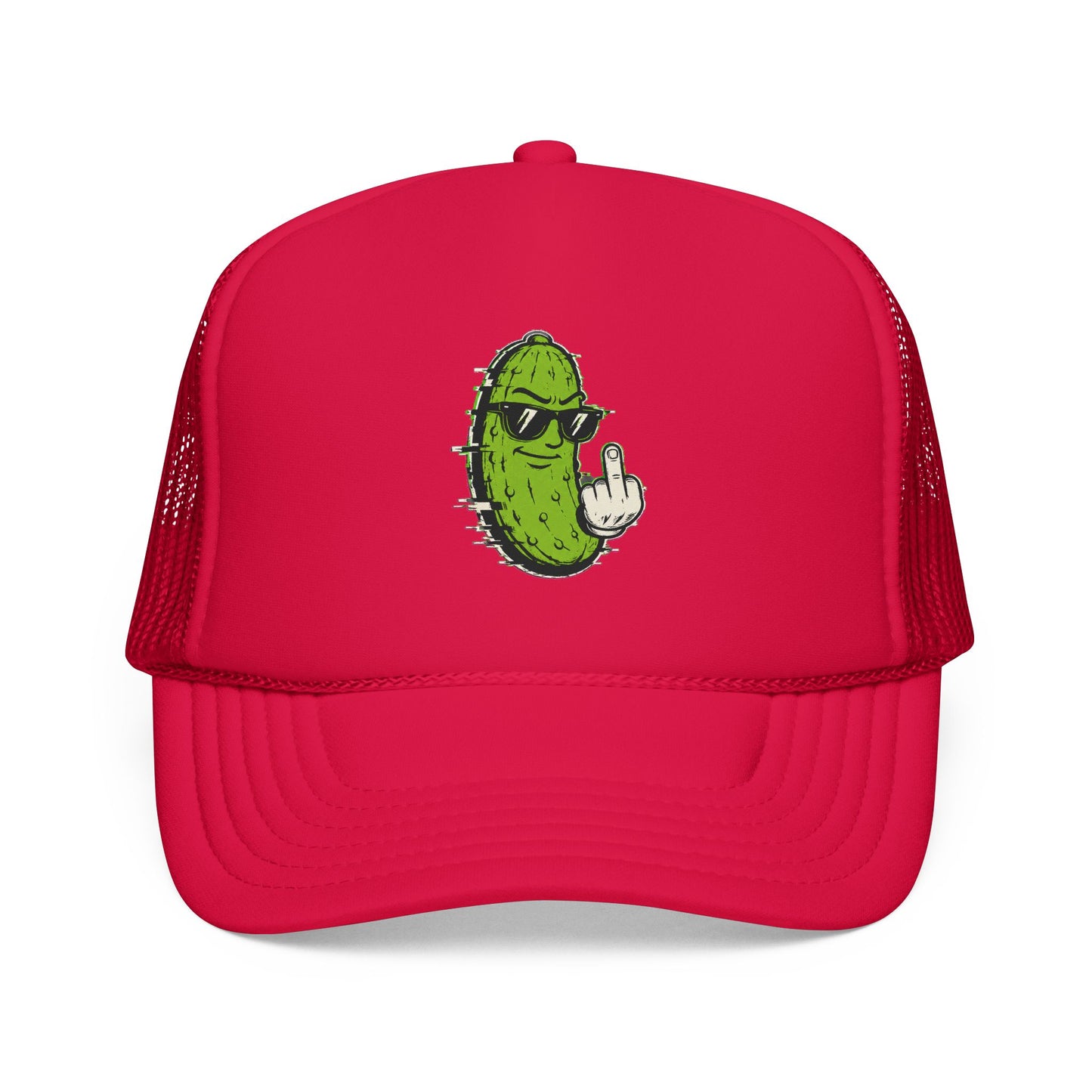Gherkin's Mother Trucker Hat - Middle Finger