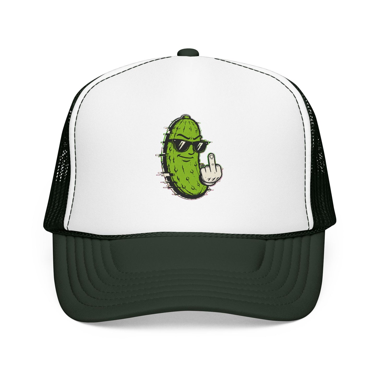 Gherkin's Mother Trucker Hat - Middle Finger