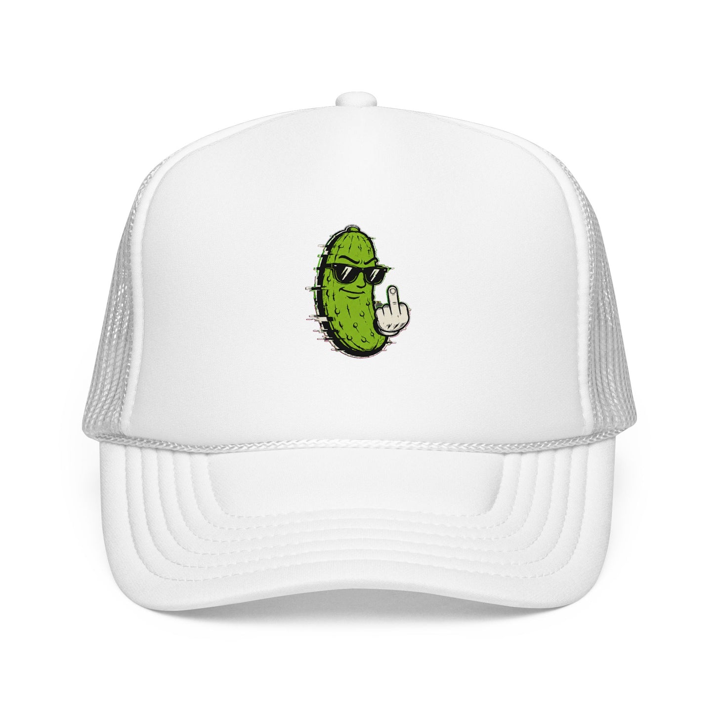 Gherkin's Mother Trucker Hat - Middle Finger