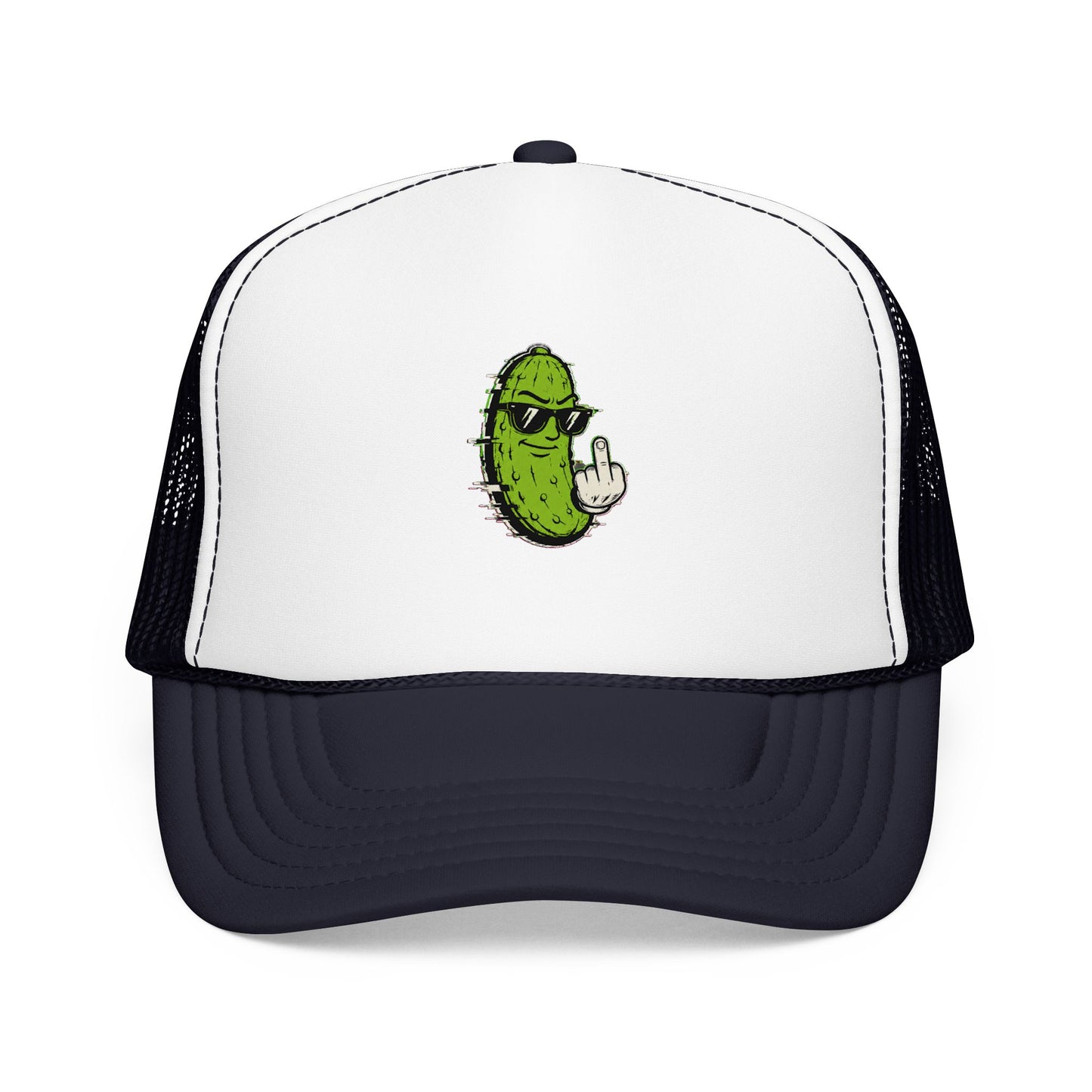 Gherkin's Mother Trucker Hat - Middle Finger