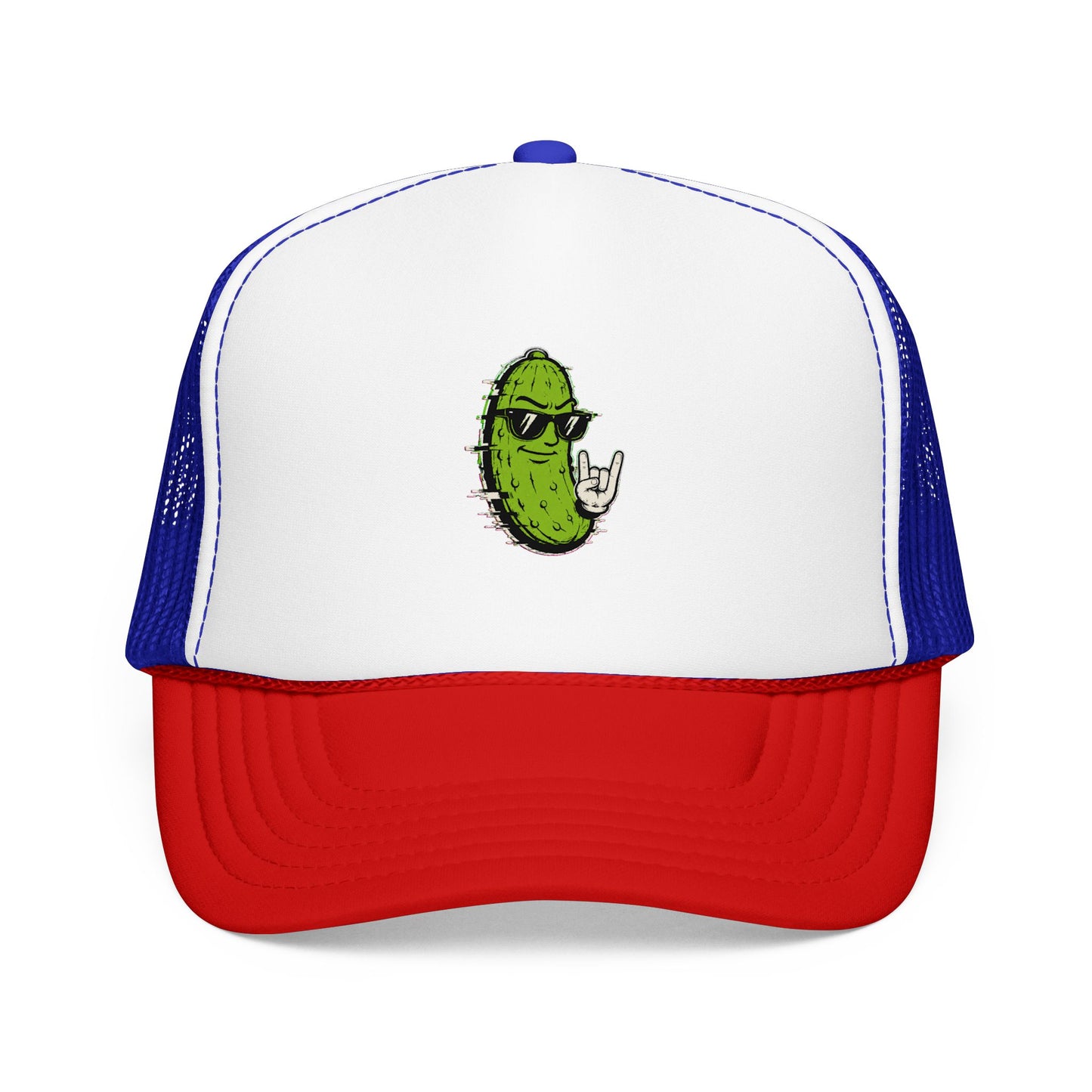 Gherkin's Mother Trucker Hat - Devil Horns